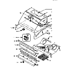 Section 5 Diagram and Parts List for PH-SERIES  Thermador Range Hood