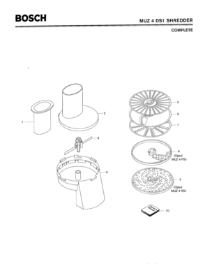 Part Location Diagram of 00083577 Bosch DISC-SHREDDER