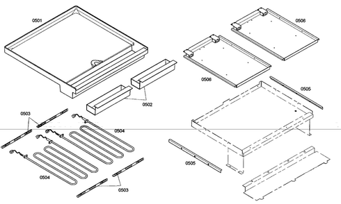 Part Location Diagram of 00661004 Bosch TRAY