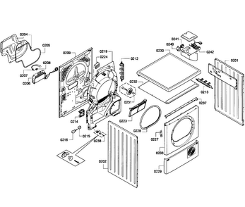 Part Location Diagram of 00653867 Bosch FILTER-FLUFF