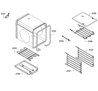 Part Location Diagram of 00666824 Bosch HEATER-ELEMENT