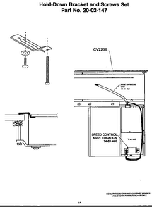 Section 3 Diagram and Parts List for CEH30QB  Thermador Cooktop