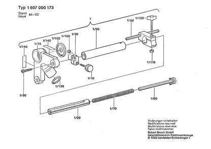 Part Location Diagram of 1618190006 Bosch Suction Device