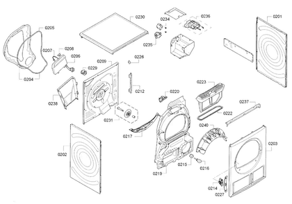 Part Location Diagram of 10022250 Bosch LATCH