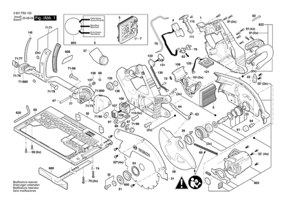 Part Location Diagram of 1619P06230 Bosch Washer