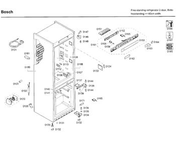 Part Location Diagram of 00181185 Bosch Plug