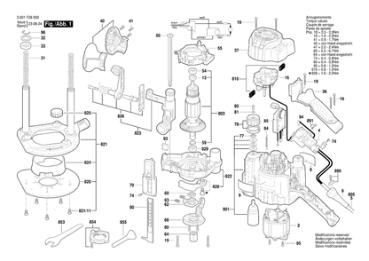 Part Location Diagram of 2607200688 Bosch Switch