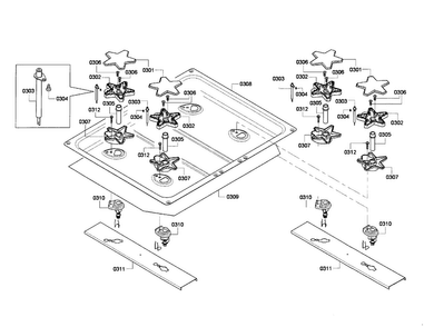 Part Location Diagram of 00676018 Bosch SUPPORT