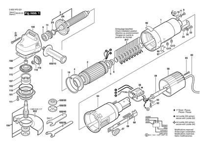 Part Location Diagram of 3603412003 Bosch Slotted Shoulder Screw