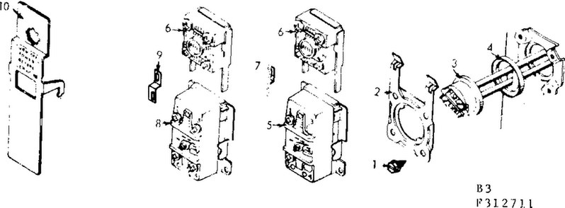 Functional Replacement Parts Diagram and Parts List for 153312711  Kenmore Water Heater