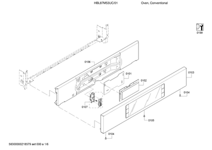 Part Location Diagram of 12029294 Bosch HOME CONNECT CONNECT