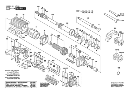Part Location Diagram of 3601110235 Bosch Sticker