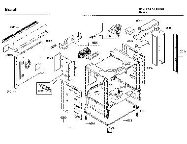 Part Location Diagram of 12003914 Bosch DUCT