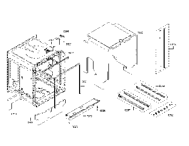 Tub Diagram and Parts List for SHX863WD5N 01 Bosch Dishwasher