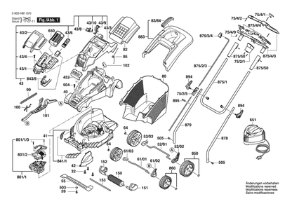 Part Location Diagram of 2607226459 Bosch Charger