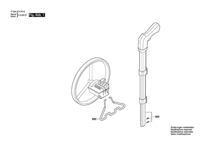 Diagram Diagram and Parts List for RT312 F 034 K74 R13 Bosch Miscellaneous