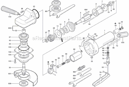 Part Location Diagram of 3601902003 Bosch Lever