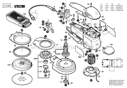 Part Location Diagram of 2603435089 Bosch Tool TORX OVAL-HEAD SCREW