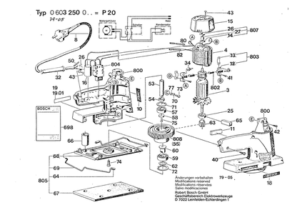 Part Location Diagram of 1600200020 Bosch Spacer Ring
