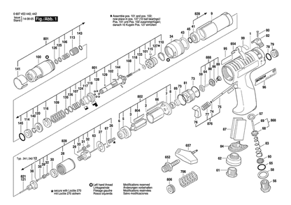 Part Location Diagram of 3604610057 Bosch Compression Spring