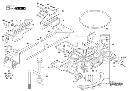 Part Location Diagram of 1609B01436 Bosch Tool LOCK SCREW