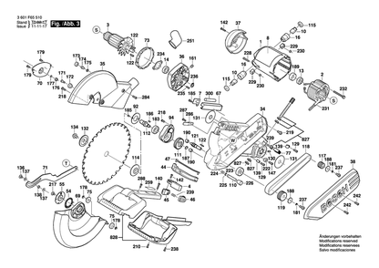 Part Location Diagram of 2610911906 Bosch Tool LOCKWASHER-SO