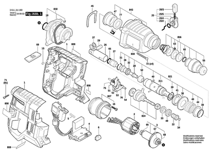 Part Location Diagram of 16170006EP Bosch Protection Sleeve