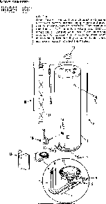 Replacement Parts Diagram and Parts List for 153336571  Kenmore Water Heater
