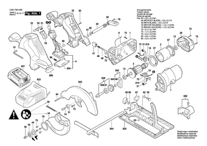 Part Location Diagram of 1619P14306 Bosch Tool SPIRAL SPRING