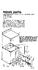 8 Table Top Electric Water Heater Diagram and Parts List for 153315740  Kenmore Water Heater
