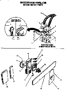 Section 12 Diagram and Parts List for GGCV3001  Thermador Cooktop