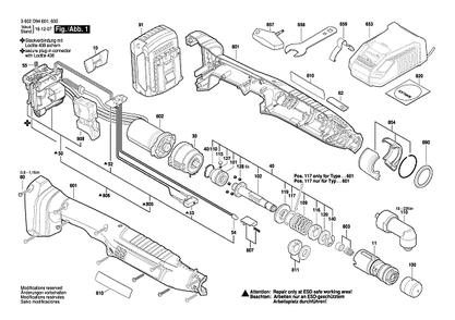 Part Location Diagram of 3607031759 Bosch Led-Holder