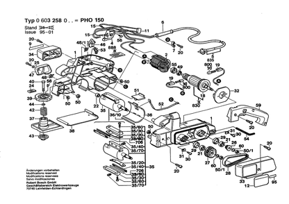 Part Location Diagram of 2916060007 Bosch Spring Washer Din 137-A 6-St