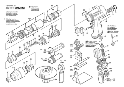 Part Location Diagram of 3600101036 Bosch Retaining Washer