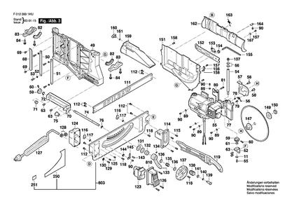 Part Location Diagram of 2610043378 Bosch Tool CAM