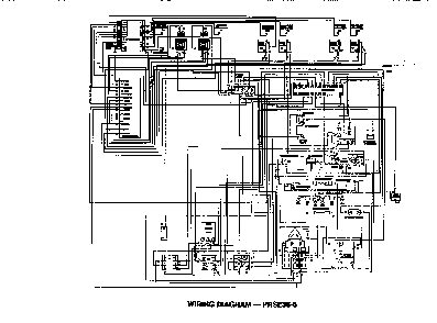 Wiring Diagram Diagram and Parts List for PRSE366  Thermador Range