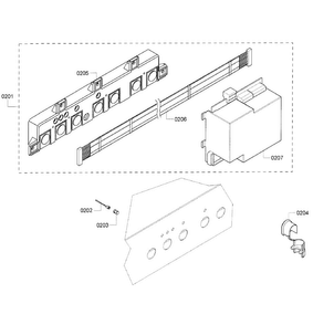 Part Location Diagram of 00448517 Bosch CABLE