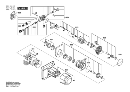 Part Location Diagram of F016F05277 Bosch Tool PUMP HEAD