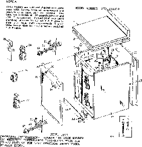 Replacement Parts Diagram and Parts List for 153311110  Kenmore Water Heater