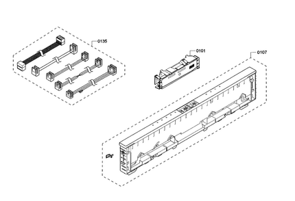 Control Panel Diagram and Parts List for SHX8PT55UC 05 Bosch Dishwasher