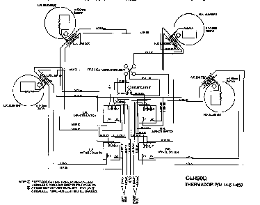 Section 1 Diagram and Parts List for CER30QW  Thermador Cooktop