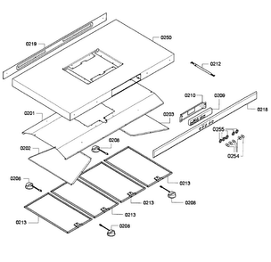 Part Location Diagram of 00663234 Bosch OPERATING MODULE