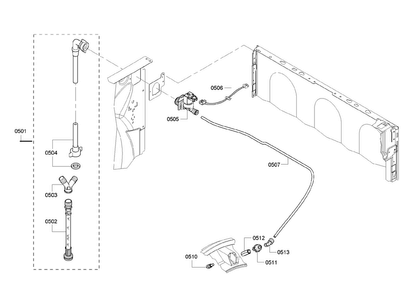 Valve Assy Diagram and Parts List for WTVC833PUS 11 Bosch Dryer