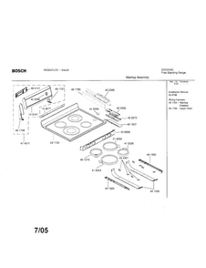 Part Location Diagram of 00143677 Bosch Bearing Cross
