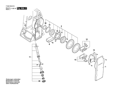 Diagram 2 Diagram and Parts List for 56-CST305REUBA F 034 K53 310 Bosch Miscellaneous