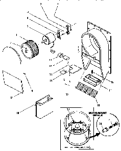 Cv2336 Remote Ventilator Diagram and Parts List for SGSCV36GS  Thermador Cooktop
