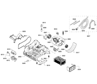 Part Location Diagram of 00649036 Bosch VENTILATION DUCT