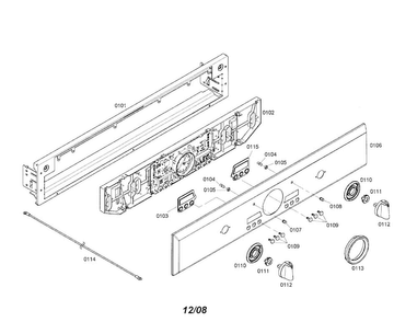 Part Location Diagram of 11007350 Bosch INTERFACE