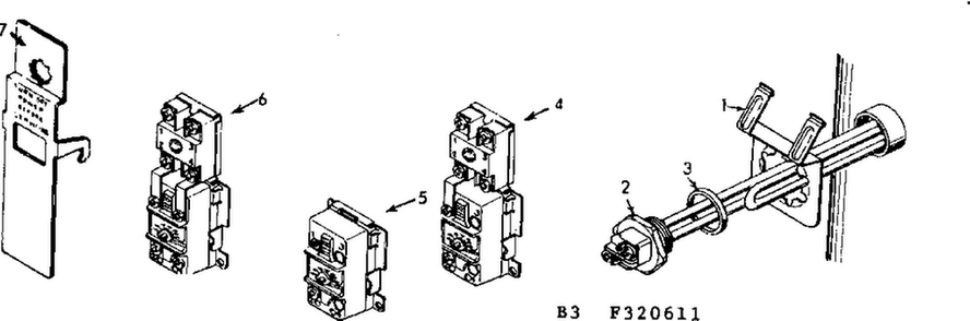 Functional Replacement Parts Diagram and Parts List for 153320611  Kenmore Water Heater
