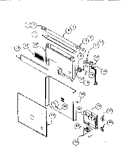 Snorkel Assembly Diagram and Parts List for RDDS30V  Thermador Range